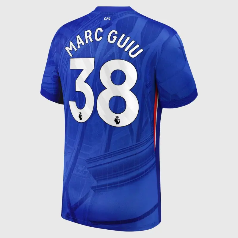Chelsea chelsea nike heimstadiontrikot 2025-26 mit marc guiu 38-aufdruck Trikot - Exklusive Chelsea Fußballbekleidung Chelsea chelsea nike heimstadiontrikot 2025-26 mit marc guiu 38-aufdruck Trikot - Exklusive Chelsea Fußballbekleidung