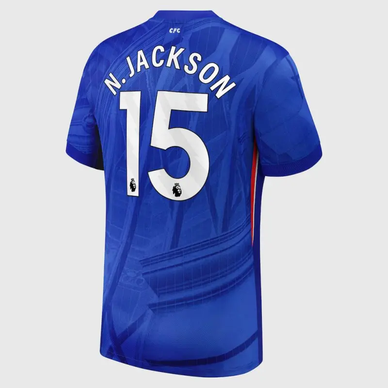 Chelsea chelsea nike heimstadiontrikot 2025-26 mit n.jackson 15 aufdruck Trikot - Exklusive Chelsea Fußballbekleidung Chelsea chelsea nike heimstadiontrikot 2025-26 mit n.jackson 15 aufdruck Trikot - Exklusive Chelsea Fußballbekleidung