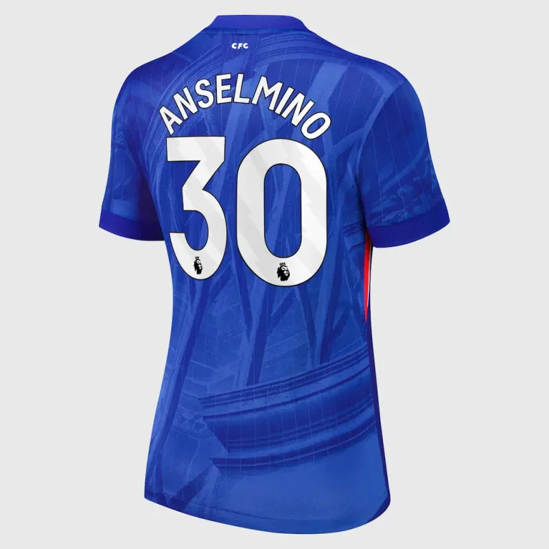 Chelsea chelsea nike heimstadiontrikot 2025-26 – damen mit anselmino 30-aufdruck Trikot - Exklusive Chelsea Fußballbekleidung Chelsea chelsea nike heimstadiontrikot 2025-26 – damen mit anselmino 30-aufdruck Trikot - Exklusive Chelsea Fußballbekleidung