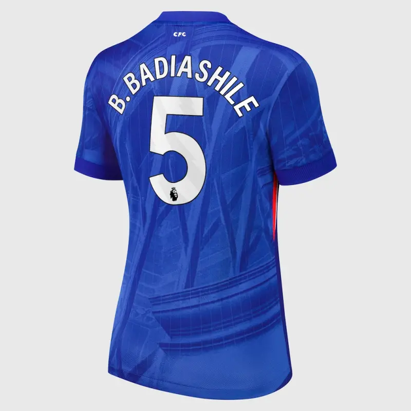 Chelsea chelsea nike heimstadiontrikot 2025-26 – damen mit b. badiashile 5-aufdruck Trikot - Exklusive Chelsea Fußballbekleidung Chelsea chelsea nike heimstadiontrikot 2025-26 – damen mit b. badiashile 5-aufdruck Trikot - Exklusive Chelsea Fußballbekleidung