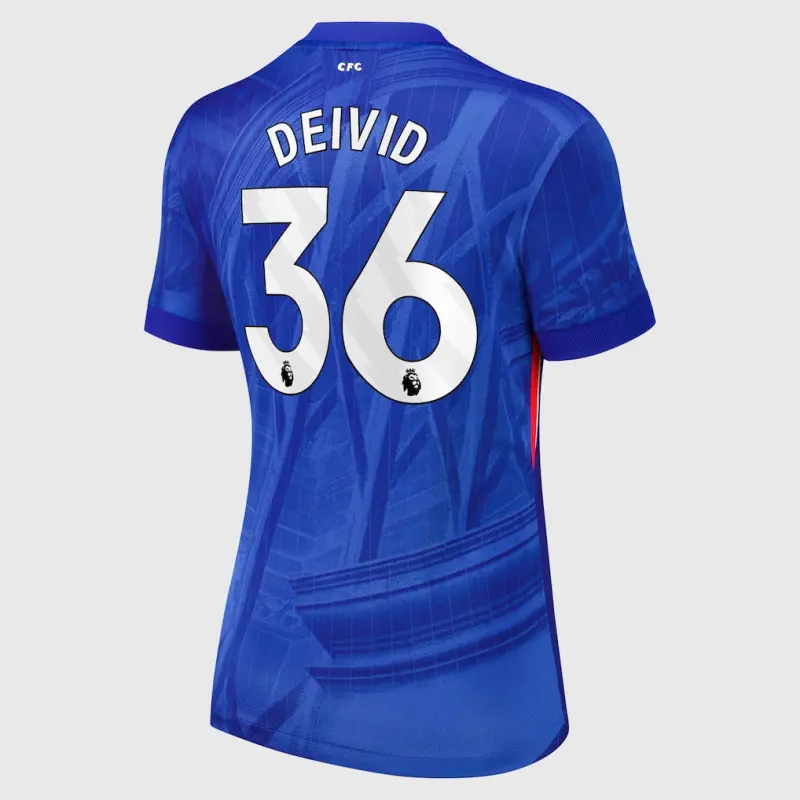 Chelsea chelsea nike heimstadiontrikot 2025-26 – damen mit deivid 36-aufdruck Trikot - Exklusive Chelsea Fußballbekleidung Chelsea chelsea nike heimstadiontrikot 2025-26 – damen mit deivid 36-aufdruck Trikot - Exklusive Chelsea Fußballbekleidung