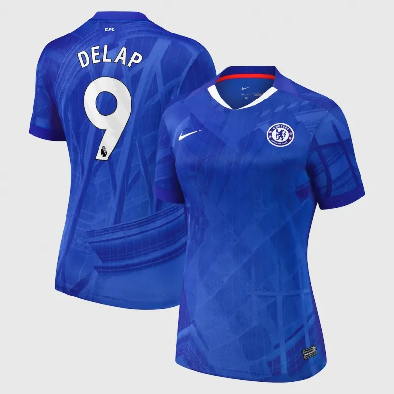 Chelsea chelsea nike heimstadiontrikot 2025-26 – damen mit delap 9-aufdruck Trikot - Exklusive Chelsea Fußballbekleidung