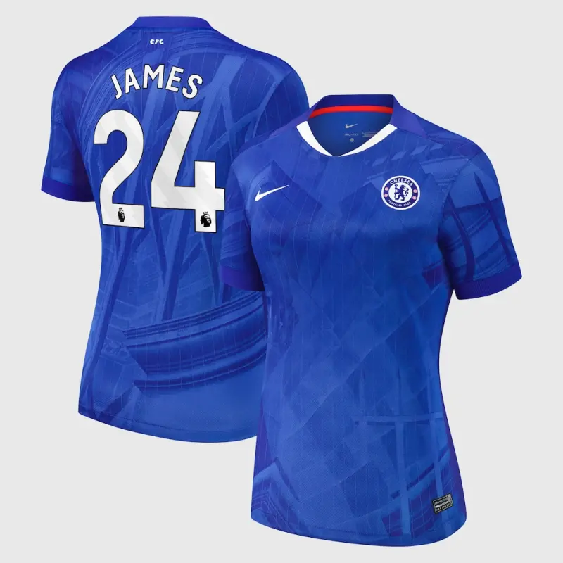 Chelsea chelsea nike heimstadiontrikot 2025-26 – damen mit james 24-aufdruck Trikot - Exklusive Chelsea Fußballbekleidung