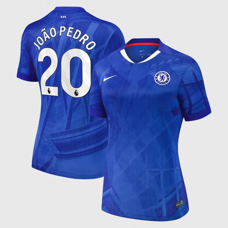 Chelsea chelsea nike heimstadiontrikot 2025-26 – damen mit joão pedro 20-aufdruck Trikot - Exklusive Chelsea Fußballbekleidung
