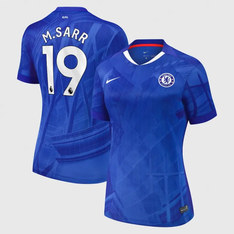 Chelsea chelsea nike heimstadiontrikot 2025-26 – damen mit m.sarr 19-aufdruck Trikot - Exklusive Chelsea Fußballbekleidung