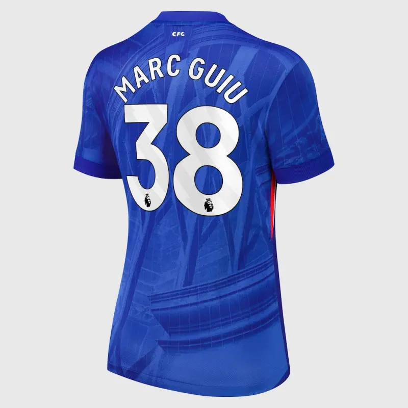 Chelsea chelsea nike heimstadiontrikot 2025-26 – damen mit marc guiu 38-aufdruck Trikot - Exklusive Chelsea Fußballbekleidung Chelsea chelsea nike heimstadiontrikot 2025-26 – damen mit marc guiu 38-aufdruck Trikot - Exklusive Chelsea Fußballbekleidung