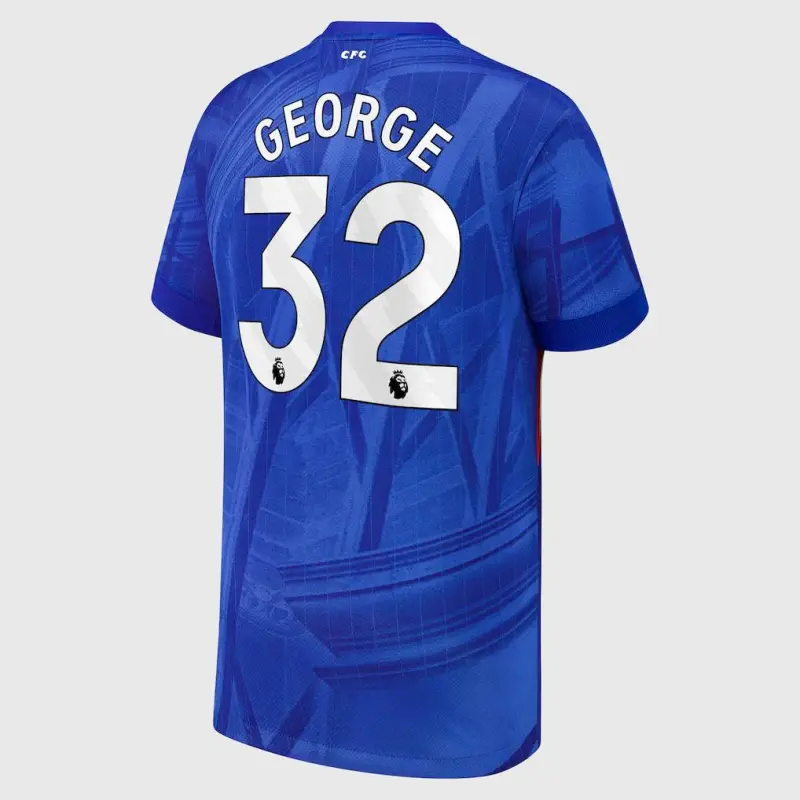 Chelsea chelsea nike heimstadiontrikot 2025-26 – jugendliche mit george 32-aufdruck Trikot - Exklusive Chelsea Fußballbekleidung Chelsea chelsea nike heimstadiontrikot 2025-26 – jugendliche mit george 32-aufdruck Trikot - Exklusive Chelsea Fußballbekleidung