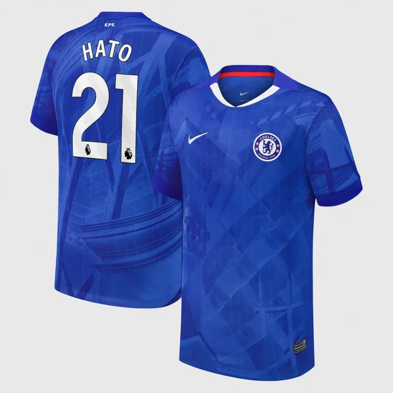 Chelsea chelsea nike heimstadiontrikot 2025-26 – jugendliche mit hato 21-aufdruck Trikot - Exklusive Chelsea Fußballbekleidung