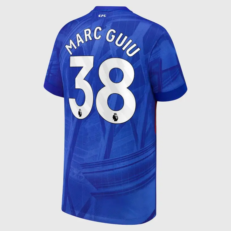 Chelsea chelsea nike heimstadiontrikot 2025-26 – jugendliche mit marc guiu 38-aufdruck Trikot - Exklusive Chelsea Fußballbekleidung Chelsea chelsea nike heimstadiontrikot 2025-26 – jugendliche mit marc guiu 38-aufdruck Trikot - Exklusive Chelsea Fußballbekleidung