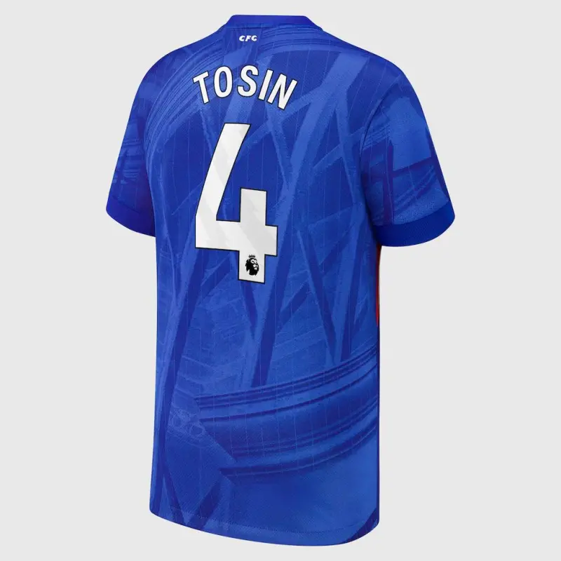 Chelsea chelsea nike heimstadiontrikot 2025-26 – jugendliche mit tosin 4-aufdruck Trikot - Exklusive Chelsea Fußballbekleidung Chelsea chelsea nike heimstadiontrikot 2025-26 – jugendliche mit tosin 4-aufdruck Trikot - Exklusive Chelsea Fußballbekleidung