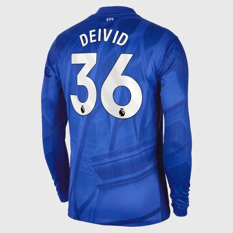 Chelsea chelsea nike home stadium langarmtrikot 2025-26 mit deivid 36-aufdruck Trikot - Exklusive Chelsea Fußballbekleidung Chelsea chelsea nike home stadium langarmtrikot 2025-26 mit deivid 36-aufdruck Trikot - Exklusive Chelsea Fußballbekleidung
