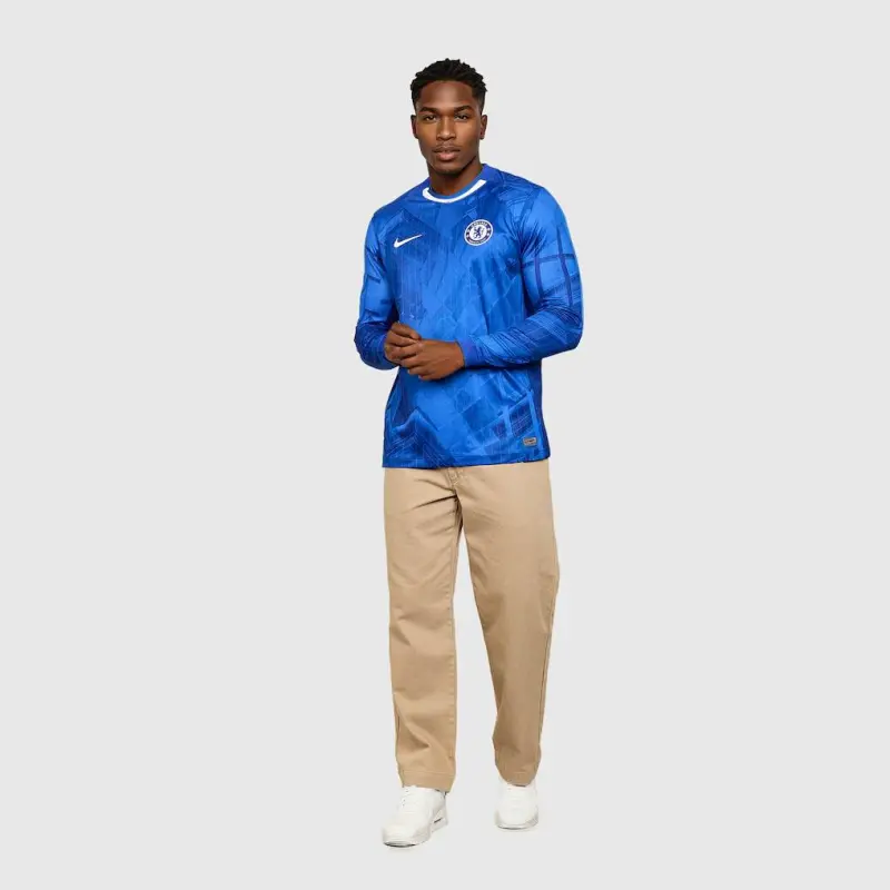 Chelsea chelsea nike stadium home langarmtrikot 2025-26 Trikot - Exklusive Chelsea Fußballbekleidung