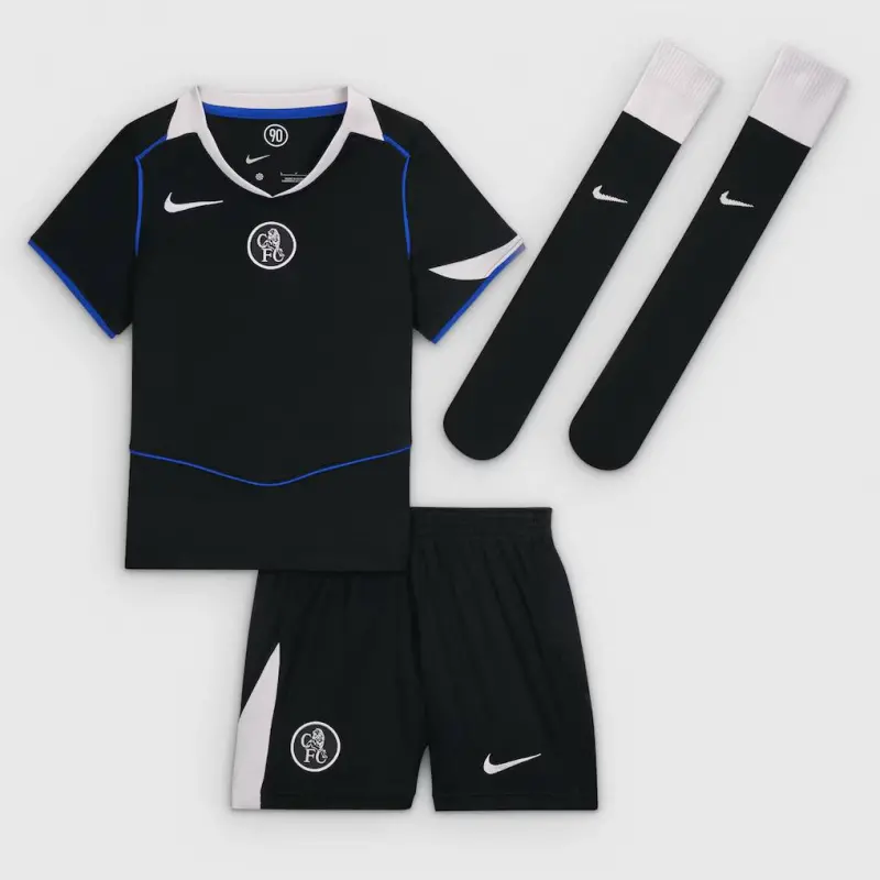 Chelsea chelsea nike third stadium mini kit 2025-26 – kleine jugendliche mit gittens 11-aufdruck Trikot - Exklusive Chelsea Fußballbekleidung