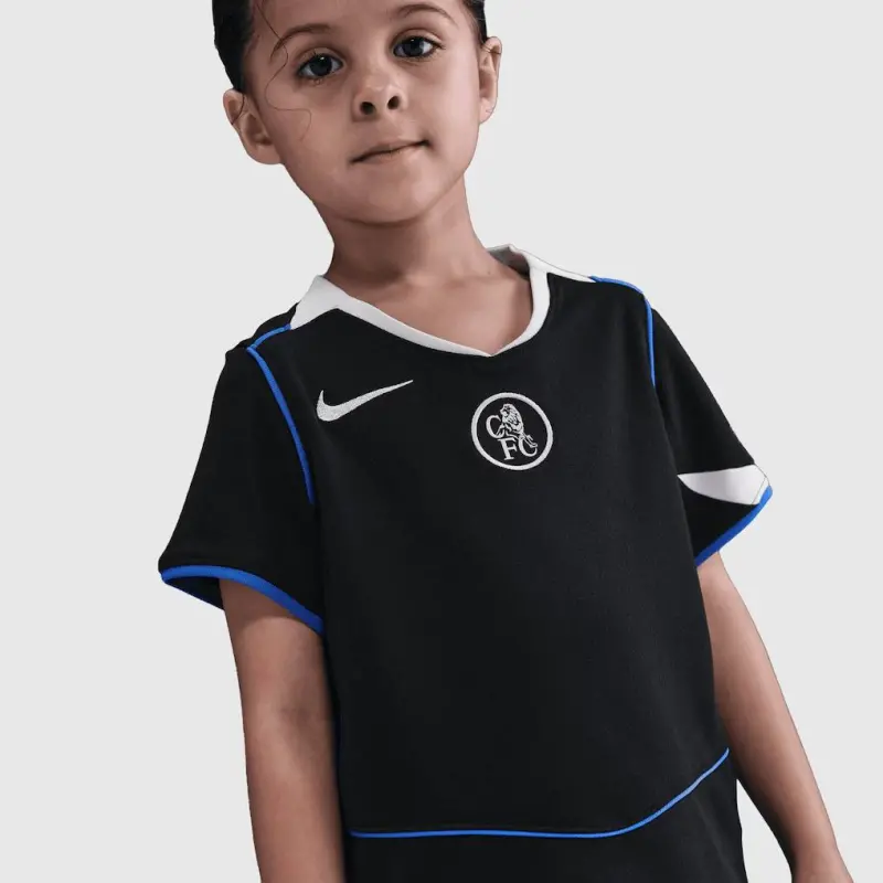 Chelsea chelsea nike third stadium mini-kit 2025-26 – kleine jugendliche Trikot - Exklusive Chelsea Fußballbekleidung