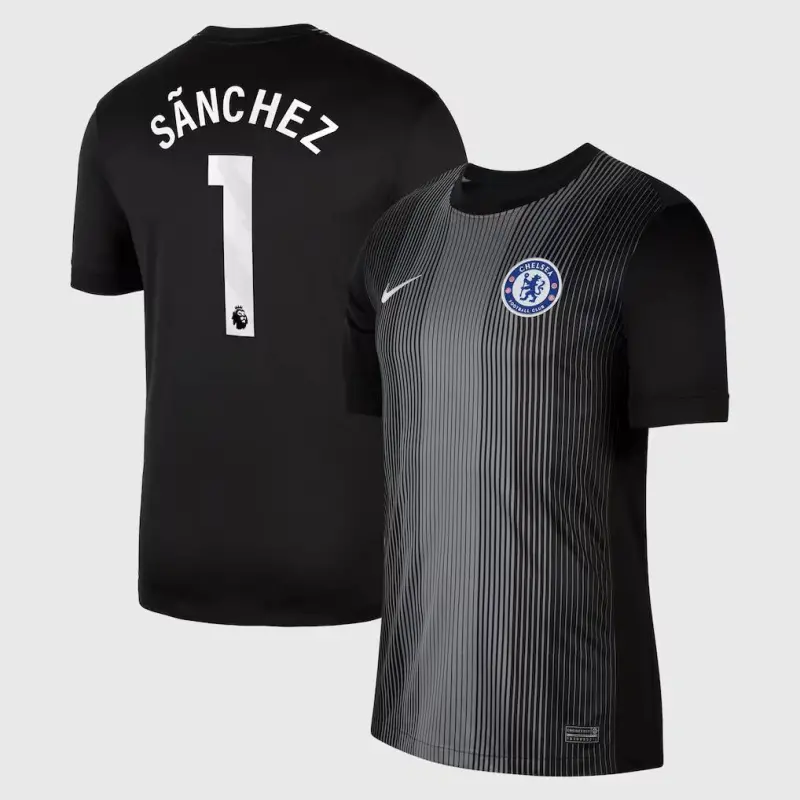 Chelsea chelsea nike torwart-stadiontrikot 2025-26 mit sãnchez 1-aufdruck Trikot - Exklusive Chelsea Fußballbekleidung