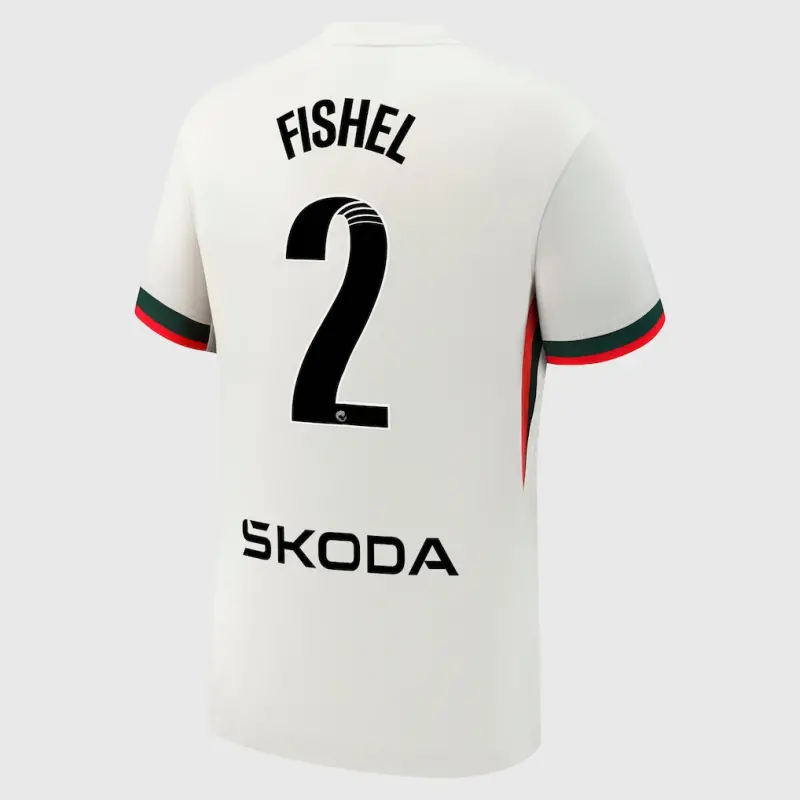 Chelsea chelsea wsl nike auswärtsstadiontrikot 2025-26 mit fishel 2-aufdruck Trikot - Exklusive Chelsea Fußballbekleidung Chelsea chelsea wsl nike auswärtsstadiontrikot 2025-26 mit fishel 2-aufdruck Trikot - Exklusive Chelsea Fußballbekleidung