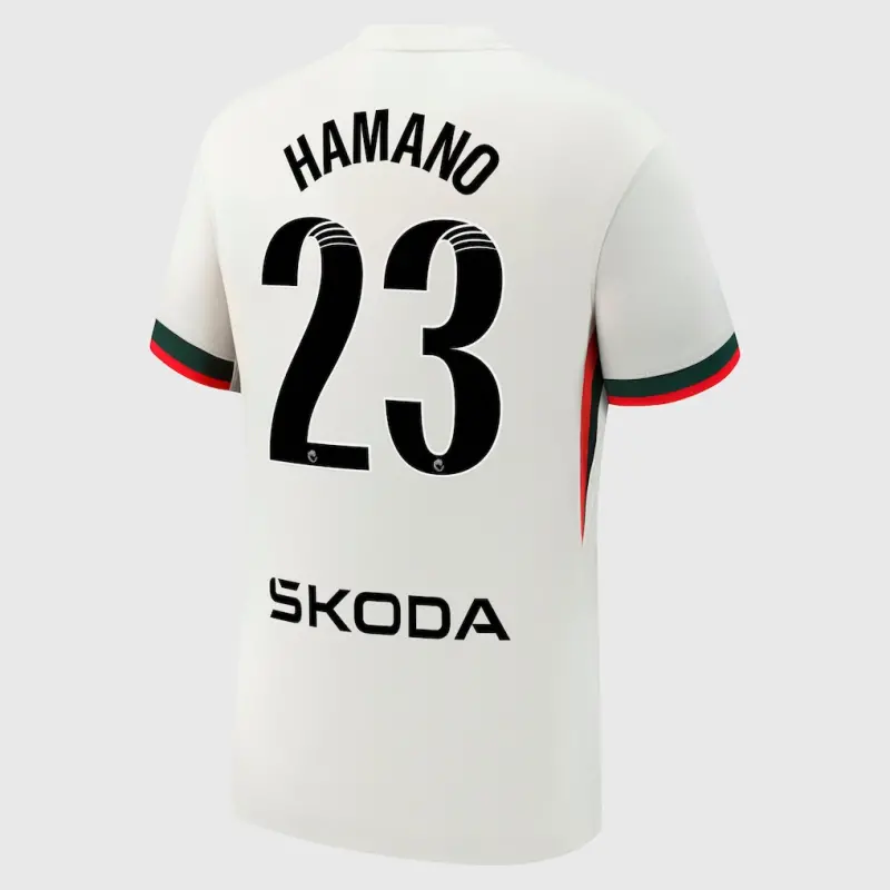 Chelsea chelsea wsl nike auswärtsstadiontrikot 2025-26 mit hamano 23-aufdruck Trikot - Exklusive Chelsea Fußballbekleidung Chelsea chelsea wsl nike auswärtsstadiontrikot 2025-26 mit hamano 23-aufdruck Trikot - Exklusive Chelsea Fußballbekleidung
