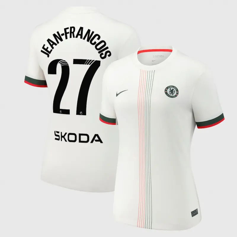 Chelsea chelsea wsl nike auswärtsstadiontrikot 2025-26 mit jean-francois 27-aufdruck Trikot - Exklusive Chelsea Fußballbekleidung