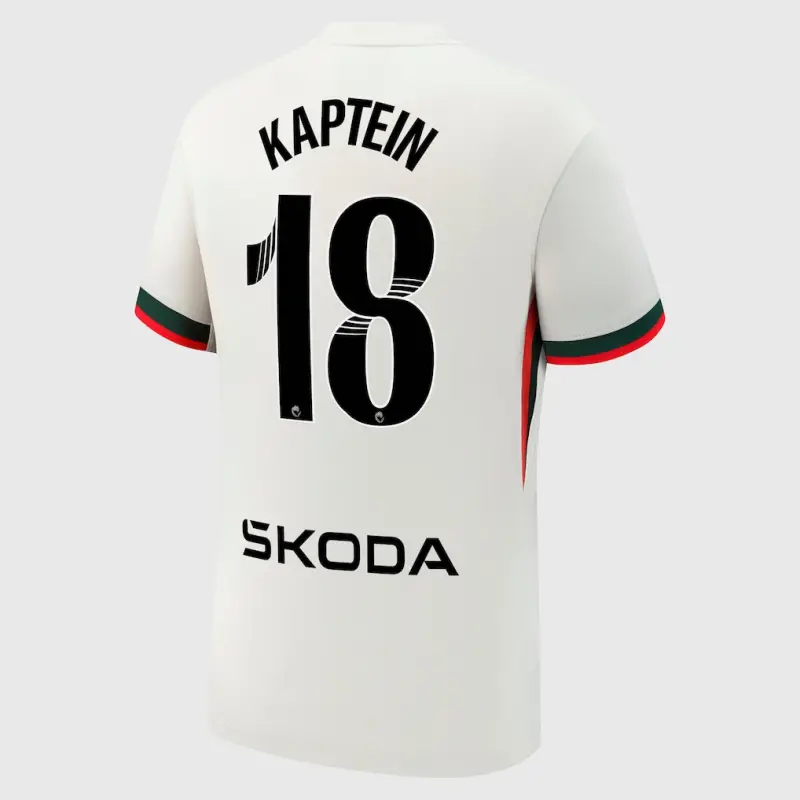 Chelsea chelsea wsl nike auswärtsstadiontrikot 2025-26 mit kaptein 18-aufdruck Trikot - Exklusive Chelsea Fußballbekleidung Chelsea chelsea wsl nike auswärtsstadiontrikot 2025-26 mit kaptein 18-aufdruck Trikot - Exklusive Chelsea Fußballbekleidung