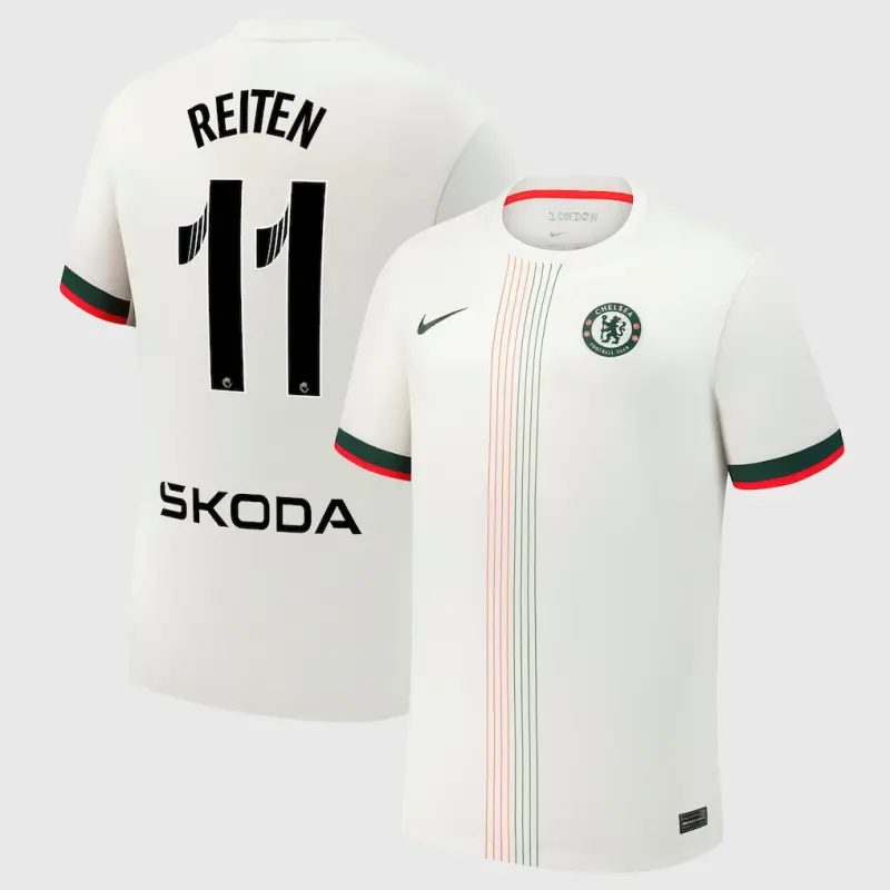 Chelsea chelsea wsl nike auswärtsstadiontrikot 2025-26 mit reiten 11-aufdruck Trikot - Exklusive Chelsea Fußballbekleidung