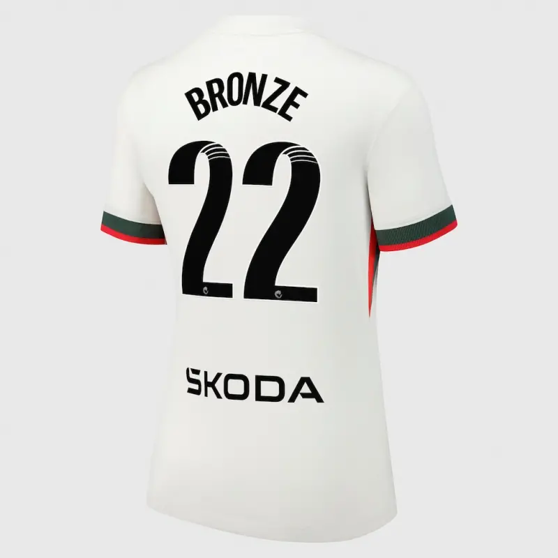 Chelsea chelsea wsl nike auswärtsstadiontrikot 2025-26 – damen mit bronze 22-aufdruck Trikot - Exklusive Chelsea Fußballbekleidung Chelsea chelsea wsl nike auswärtsstadiontrikot 2025-26 – damen mit bronze 22-aufdruck Trikot - Exklusive Chelsea Fußballbekleidung