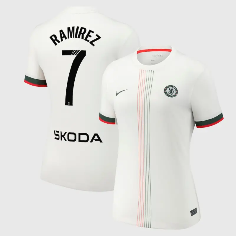 Chelsea chelsea wsl nike auswärtsstadiontrikot 2025-26 – damen mit ramírez 7-aufdruck Trikot - Exklusive Chelsea Fußballbekleidung