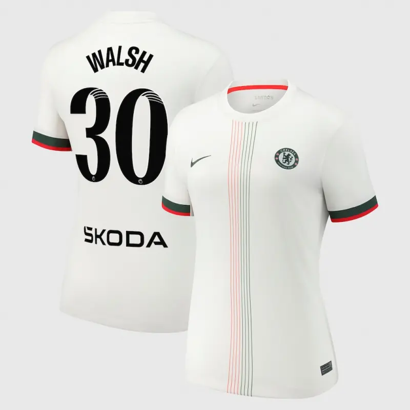 Chelsea chelsea wsl nike auswärtsstadiontrikot 2025-26 – damen mit walsh 30-aufdruck Trikot - Exklusive Chelsea Fußballbekleidung