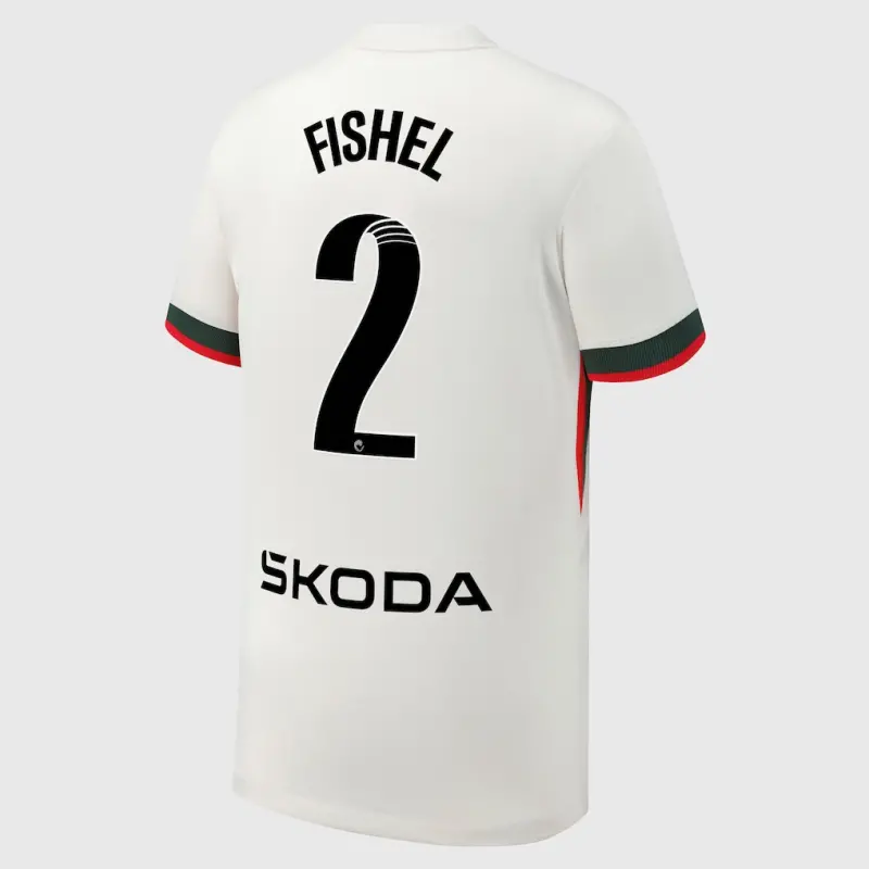 Chelsea chelsea wsl nike auswärtsstadiontrikot 2025-26 – jugendliche mit fishel 2-aufdruck Trikot - Exklusive Chelsea Fußballbekleidung Chelsea chelsea wsl nike auswärtsstadiontrikot 2025-26 – jugendliche mit fishel 2-aufdruck Trikot - Exklusive Chelsea Fußballbekleidung