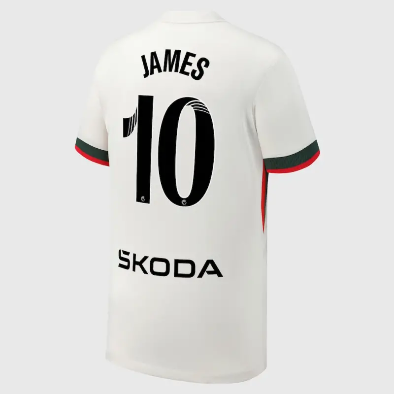 Chelsea chelsea wsl nike auswärtsstadiontrikot 2025-26 – jugendliche mit james 10-aufdruck Trikot - Exklusive Chelsea Fußballbekleidung Chelsea chelsea wsl nike auswärtsstadiontrikot 2025-26 – jugendliche mit james 10-aufdruck Trikot - Exklusive Chelsea Fußballbekleidung
