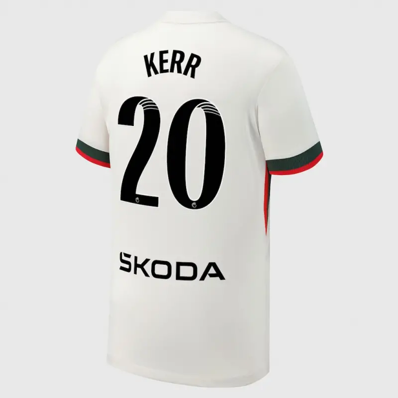 Chelsea chelsea wsl nike auswärtsstadiontrikot 2025-26 – jugendliche mit kerr 20-aufdruck Trikot - Exklusive Chelsea Fußballbekleidung Chelsea chelsea wsl nike auswärtsstadiontrikot 2025-26 – jugendliche mit kerr 20-aufdruck Trikot - Exklusive Chelsea Fußballbekleidung