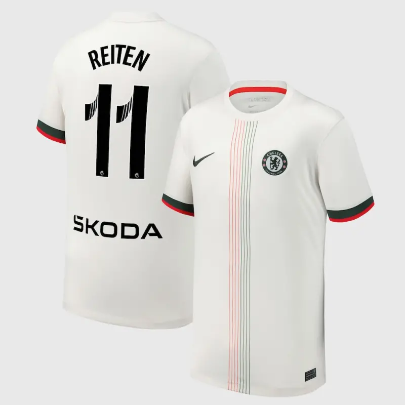 Chelsea chelsea wsl nike auswärtsstadiontrikot 2025-26 – jugendliche mit reiten 11-aufdruck Trikot - Exklusive Chelsea Fußballbekleidung