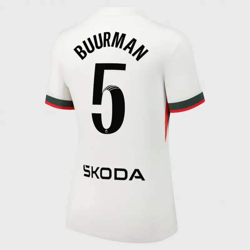 Chelsea chelsea wsl nike away stadium shirt 2025-26 – damen mit buurman 5-aufdruck Trikot - Exklusive Chelsea Fußballbekleidung Chelsea chelsea wsl nike away stadium shirt 2025-26 – damen mit buurman 5-aufdruck Trikot - Exklusive Chelsea Fußballbekleidung