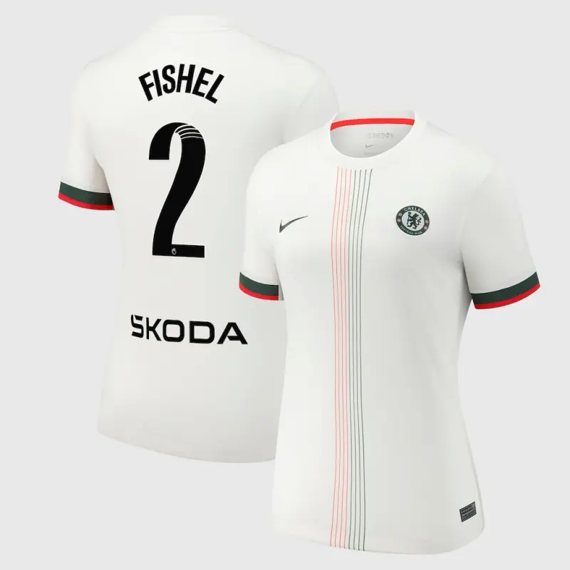 Chelsea chelsea wsl nike away stadium shirt 2025-26 – damen mit fishel 2-aufdruck Trikot - Exklusive Chelsea Fußballbekleidung