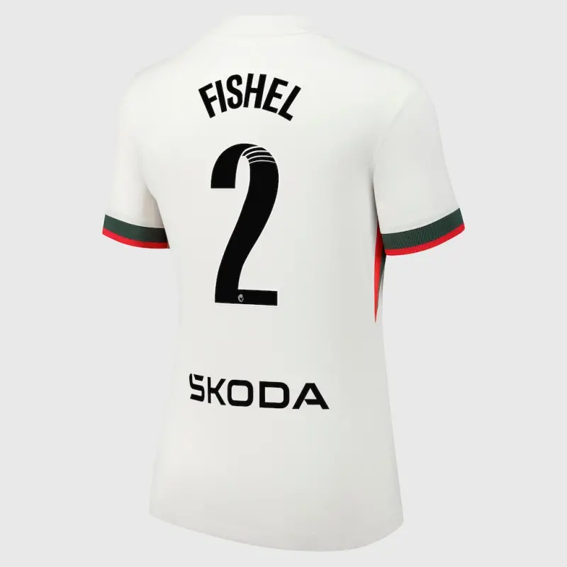 Chelsea chelsea wsl nike away stadium shirt 2025-26 – damen mit fishel 2-aufdruck Trikot - Exklusive Chelsea Fußballbekleidung Chelsea chelsea wsl nike away stadium shirt 2025-26 – damen mit fishel 2-aufdruck Trikot - Exklusive Chelsea Fußballbekleidung