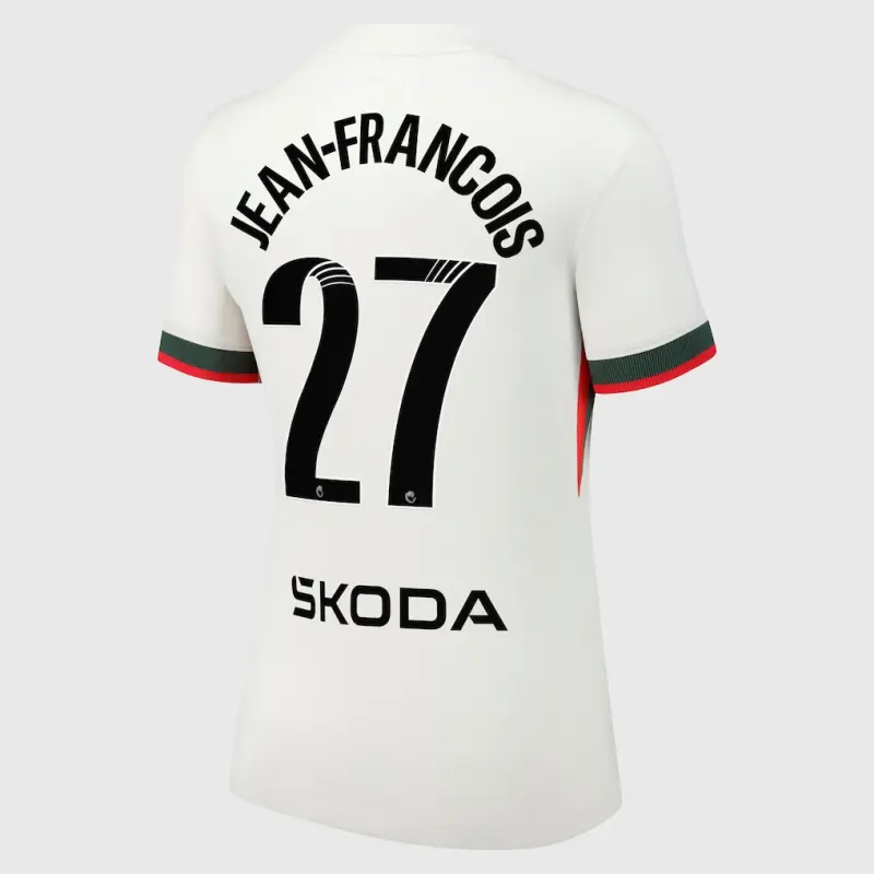 Chelsea chelsea wsl nike away stadium shirt 2025-26 – damen mit jean-francois 27 aufdruck Trikot - Exklusive Chelsea Fußballbekleidung Chelsea chelsea wsl nike away stadium shirt 2025-26 – damen mit jean-francois 27 aufdruck Trikot - Exklusive Chelsea Fußballbekleidung