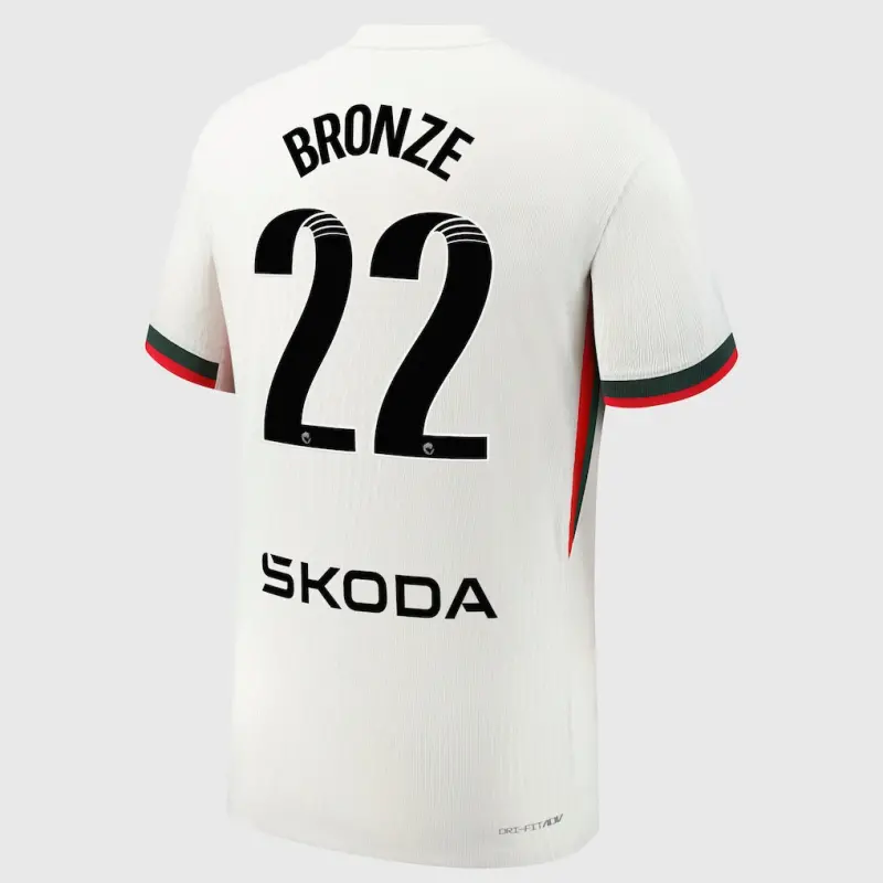 Chelsea chelsea wsl nike dri-fit adv auswärtsspieltrikot 2025-26 mit bronze 22-aufdruck Trikot - Exklusive Chelsea Fußballbekleidung Chelsea chelsea wsl nike dri-fit adv auswärtsspieltrikot 2025-26 mit bronze 22-aufdruck Trikot - Exklusive Chelsea Fußballbekleidung