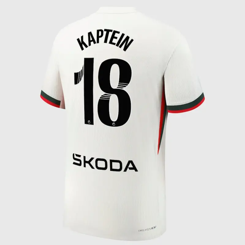 Chelsea chelsea wsl nike dri-fit adv auswärtsspieltrikot 2025-26 mit kaptein 18-aufdruck Trikot - Exklusive Chelsea Fußballbekleidung Chelsea chelsea wsl nike dri-fit adv auswärtsspieltrikot 2025-26 mit kaptein 18-aufdruck Trikot - Exklusive Chelsea Fußballbekleidung