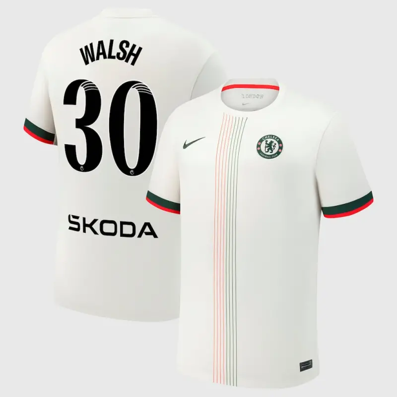 Chelsea chelsea wsl nike dri-fit adv auswärtsspieltrikot 2025-26 mit walsh 13-aufdruck Trikot - Exklusive Chelsea Fußballbekleidung