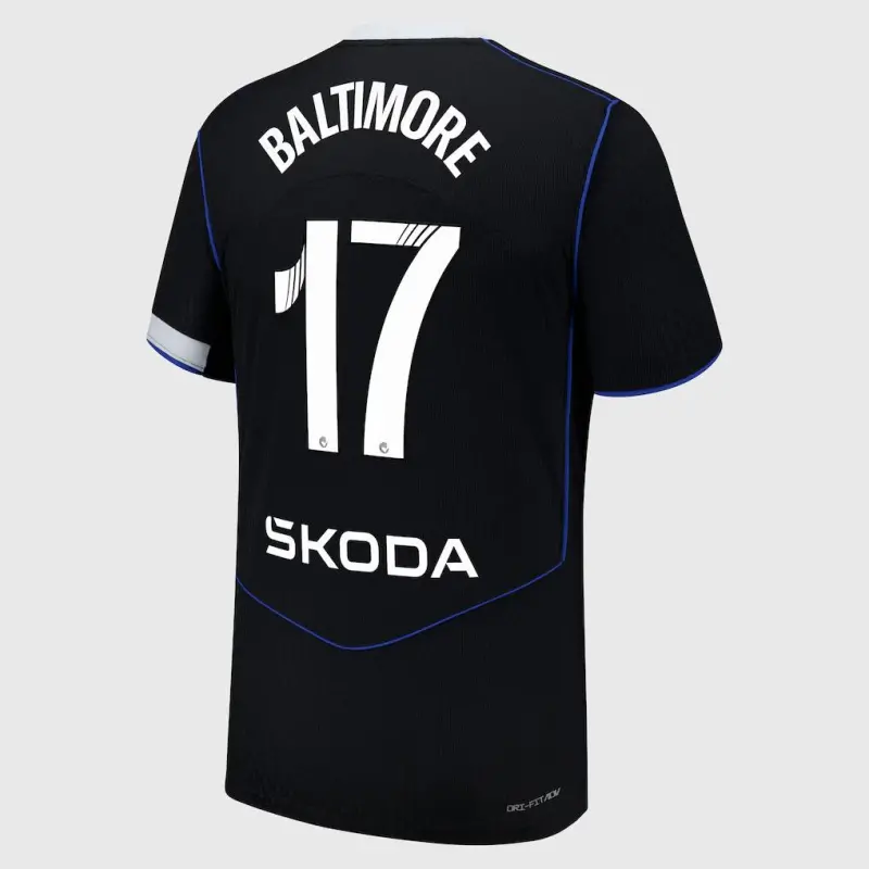 Chelsea chelsea wsl nike dri fit adv drittes spieltrikot 2025-26 mit baltimore 17-aufdruck Trikot - Exklusive Chelsea Fußballbekleidung Chelsea chelsea wsl nike dri fit adv drittes spieltrikot 2025-26 mit baltimore 17-aufdruck Trikot - Exklusive Chelsea Fußballbekleidung