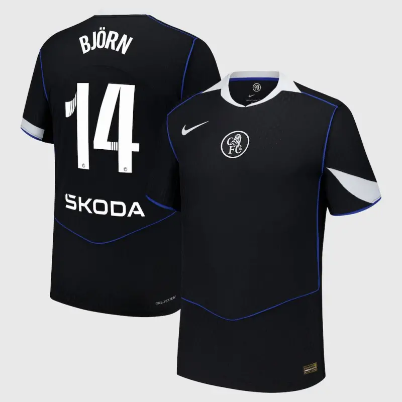 Chelsea chelsea wsl nike dri fit adv drittes spieltrikot 2025-26 mit björn 14-aufdruck Trikot - Exklusive Chelsea Fußballbekleidung