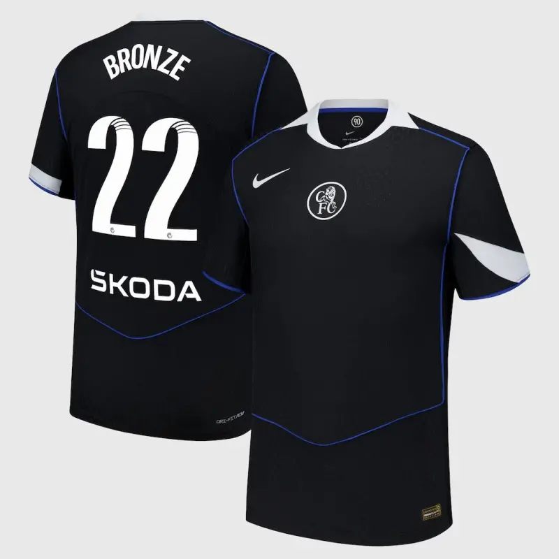 Chelsea chelsea wsl nike dri fit adv drittes spieltrikot 2025-26 mit bronze 22-aufdruck Trikot - Exklusive Chelsea Fußballbekleidung