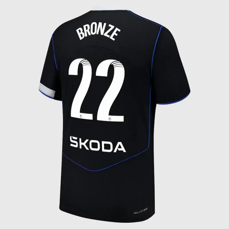 Chelsea chelsea wsl nike dri fit adv drittes spieltrikot 2025-26 mit bronze 22-aufdruck Trikot - Exklusive Chelsea Fußballbekleidung Chelsea chelsea wsl nike dri fit adv drittes spieltrikot 2025-26 mit bronze 22-aufdruck Trikot - Exklusive Chelsea Fußballbekleidung