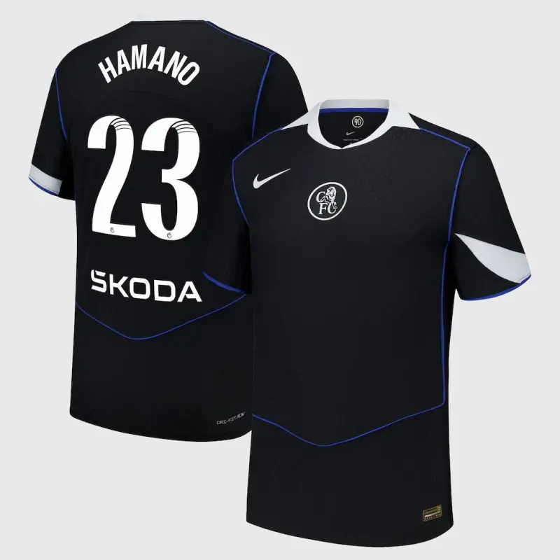 Chelsea chelsea wsl nike dri fit adv drittes spieltrikot 2025-26 mit hamano 23-aufdruck Trikot - Exklusive Chelsea Fußballbekleidung