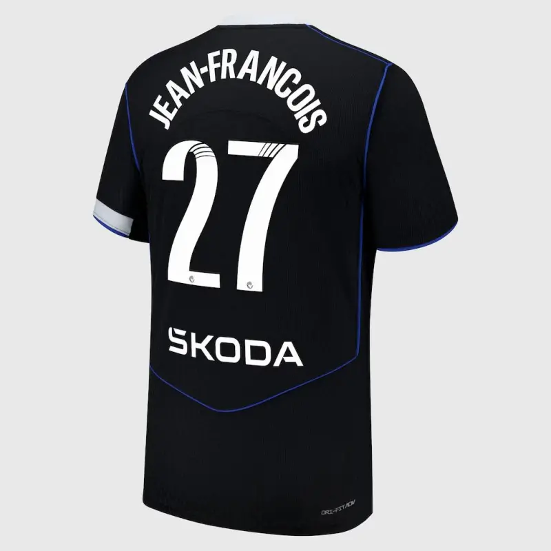 Chelsea chelsea wsl nike dri fit adv drittes spieltrikot 2025-26 mit jean-francois 27-aufdruck Trikot - Exklusive Chelsea Fußballbekleidung Chelsea chelsea wsl nike dri fit adv drittes spieltrikot 2025-26 mit jean-francois 27-aufdruck Trikot - Exklusive Chelsea Fußballbekleidung