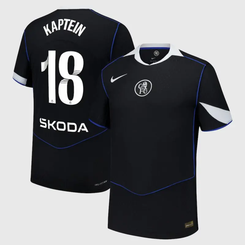 Chelsea chelsea wsl nike dri fit adv drittes spieltrikot 2025-26 mit kaptein 18-aufdruck Trikot - Exklusive Chelsea Fußballbekleidung