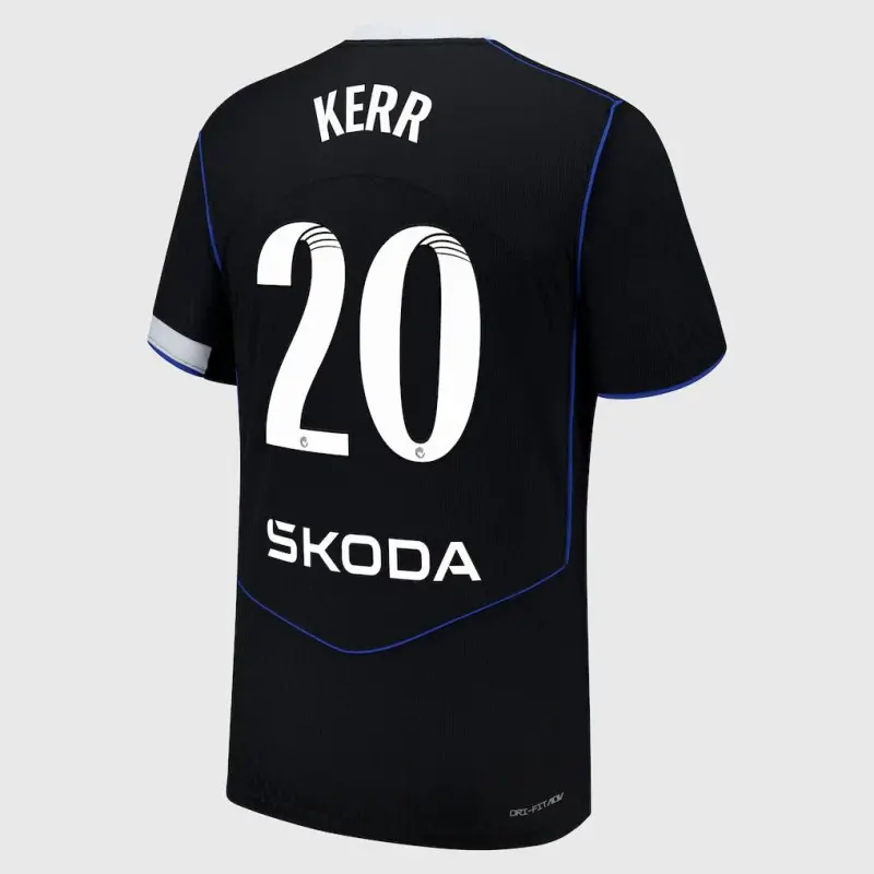 Chelsea chelsea wsl nike dri fit adv drittes spieltrikot 2025-26 mit kerr 20-aufdruck Trikot - Exklusive Chelsea Fußballbekleidung Chelsea chelsea wsl nike dri fit adv drittes spieltrikot 2025-26 mit kerr 20-aufdruck Trikot - Exklusive Chelsea Fußballbekleidung