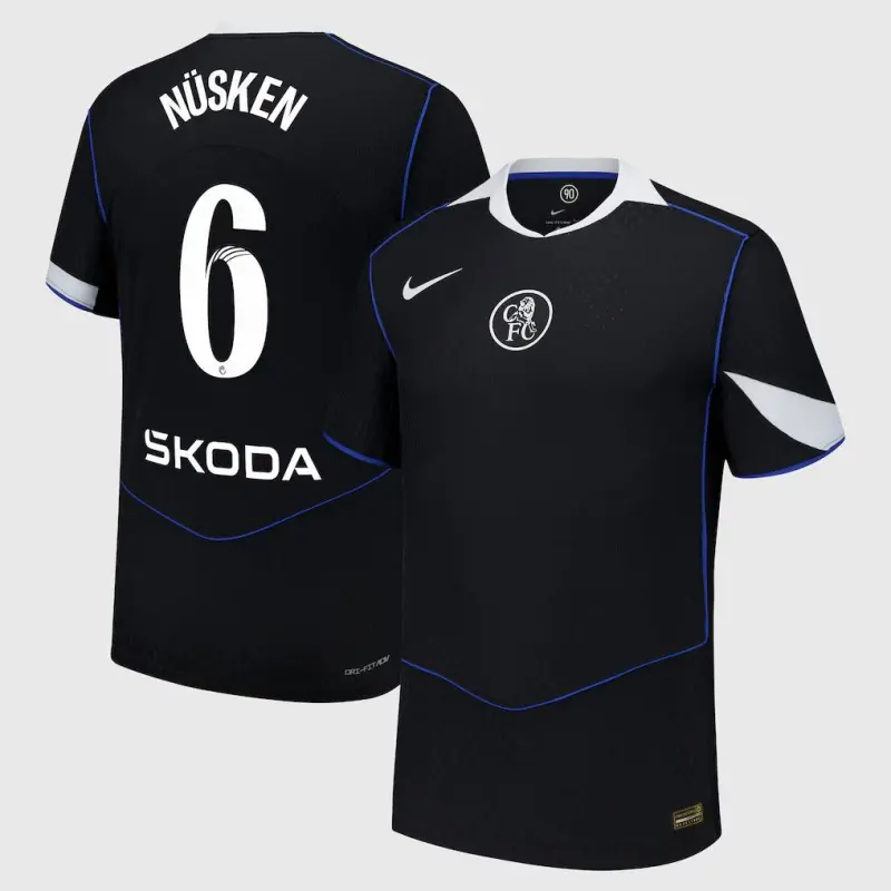 Chelsea chelsea wsl nike dri fit adv drittes spieltrikot 2025-26 mit nüsken 6-aufdruck Trikot - Exklusive Chelsea Fußballbekleidung