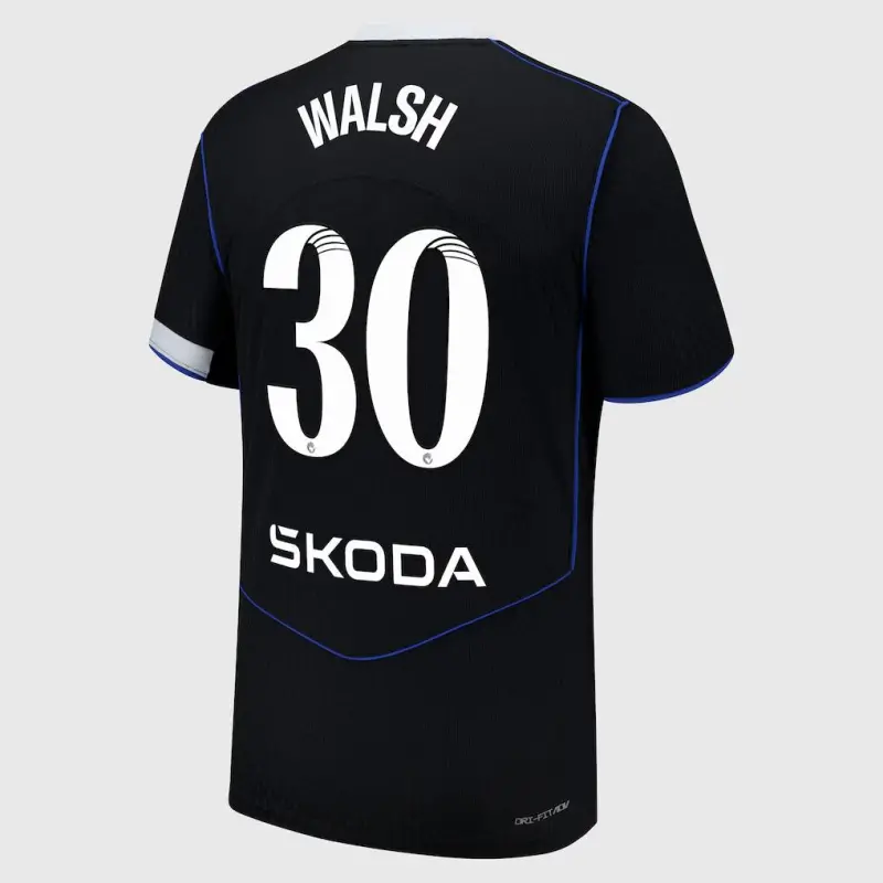 Chelsea chelsea wsl nike dri fit adv drittes spieltrikot 2025-26 mit walsh 30-aufdruck Trikot - Exklusive Chelsea Fußballbekleidung Chelsea chelsea wsl nike dri fit adv drittes spieltrikot 2025-26 mit walsh 30-aufdruck Trikot - Exklusive Chelsea Fußballbekleidung