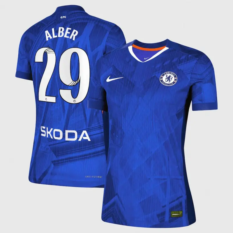 Chelsea chelsea wsl nike dri-fit adv heimspieltrikot 2025-26 – damen mit alber 29-aufdruck Trikot - Exklusive Chelsea Fußballbekleidung