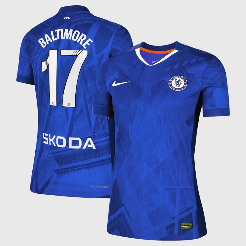 Chelsea chelsea wsl nike dri-fit adv heimspieltrikot 2025-26 – damen mit baltimore 17-aufdruck Trikot - Exklusive Chelsea Fußballbekleidung
